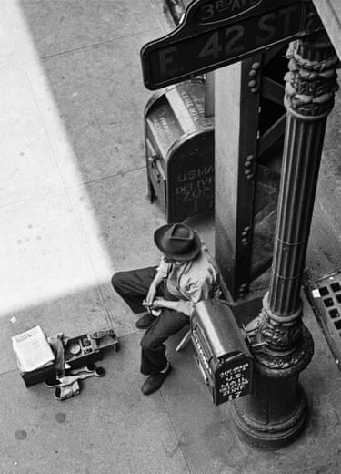 a man sitting down