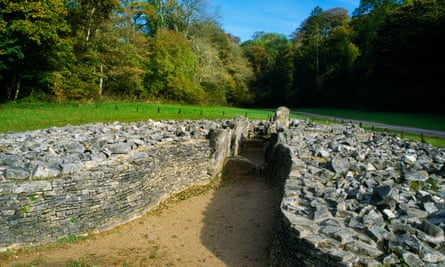 The burial chamber at Parc Le Breos dates back to the early Neolithic period.