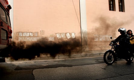 motorbike pollution