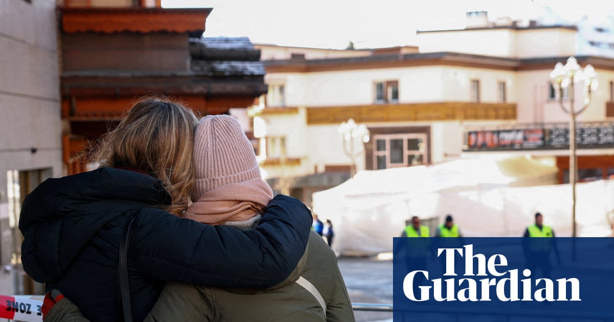 ‘It happened in seconds’: sudden inferno brings horror to Swiss ski resort