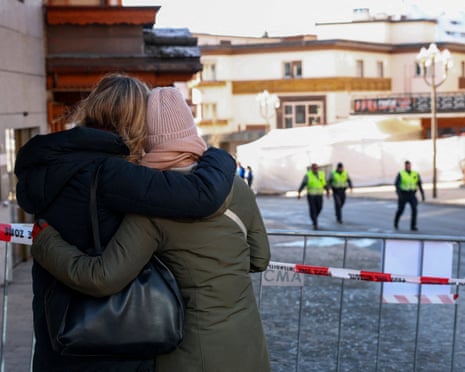 ‘It happened in seconds’: sudden inferno brings horror to Swiss ski resort