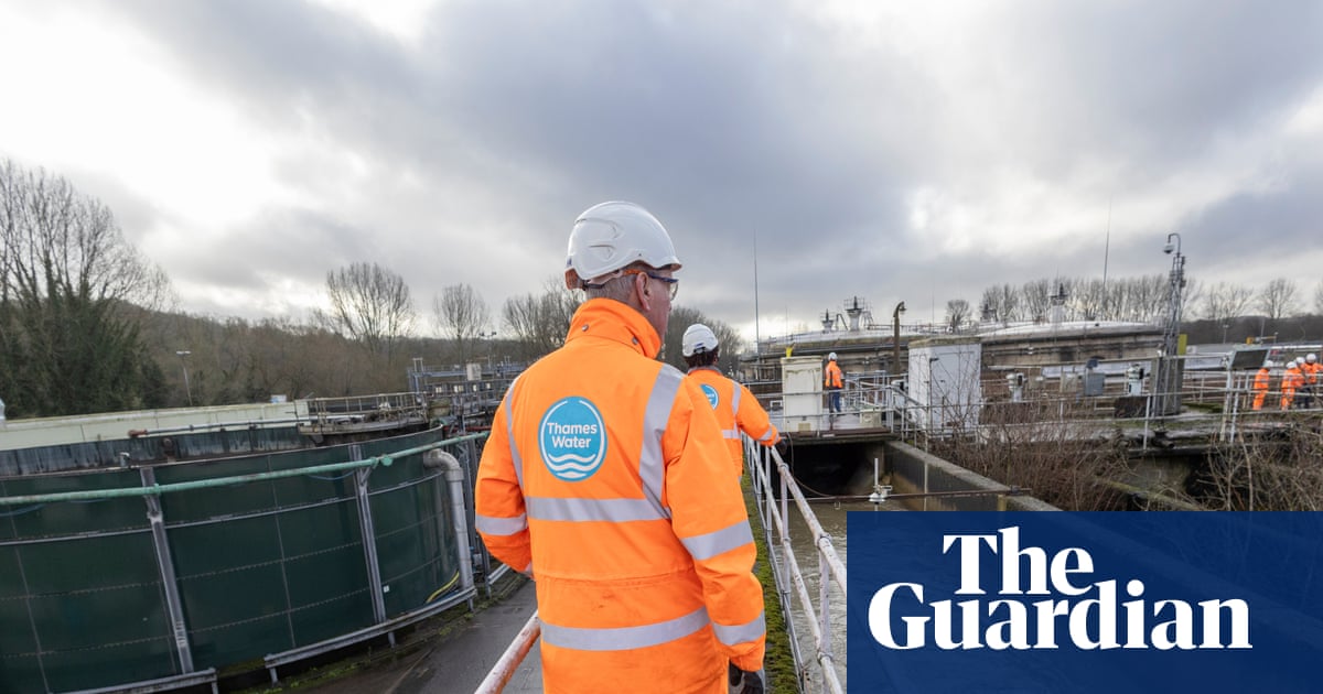 ‘People yearn for stability’: the Thames Water sewage plant at frontline of its crisis