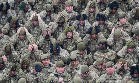 UK frontline troop numbers down by as much as a third | British