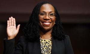 Joe Biden to set out plans to reshape America in first address to Congress – live 1 Ketanji Brown Jackson is sworn in to testify before a Senate Judiciary Committee hearing on pending judicial nominations on Capitol Hill