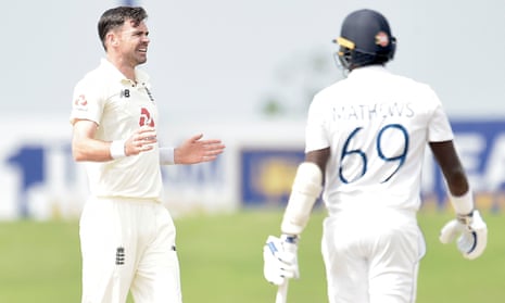 Jimmy Anderson claimed his best haul in Asia with six for 40 having been rested for the first Test.