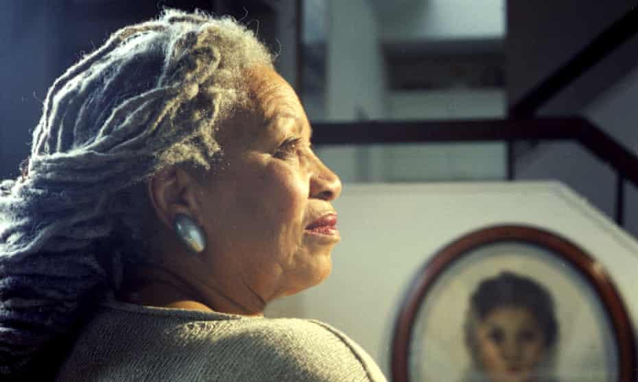 Toni Morrison photographed in her New York apartment in 2004.