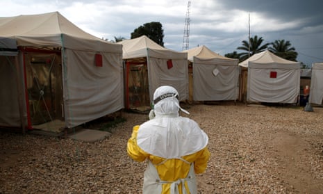 Ebola treatment centre in Beni