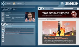 a screenshot from Orwell: Ignorance is Strength.