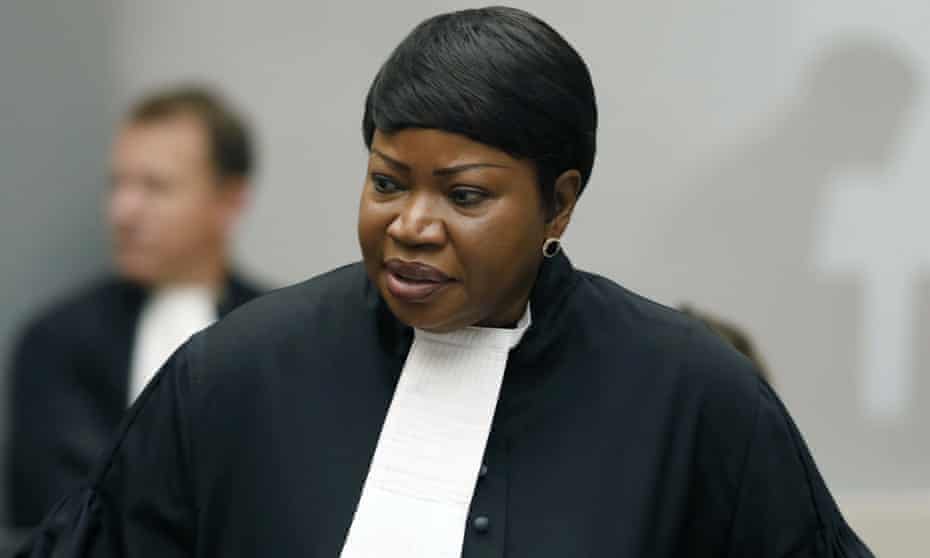 Fatou Bensouda, the international criminal court’s chief prosecutor