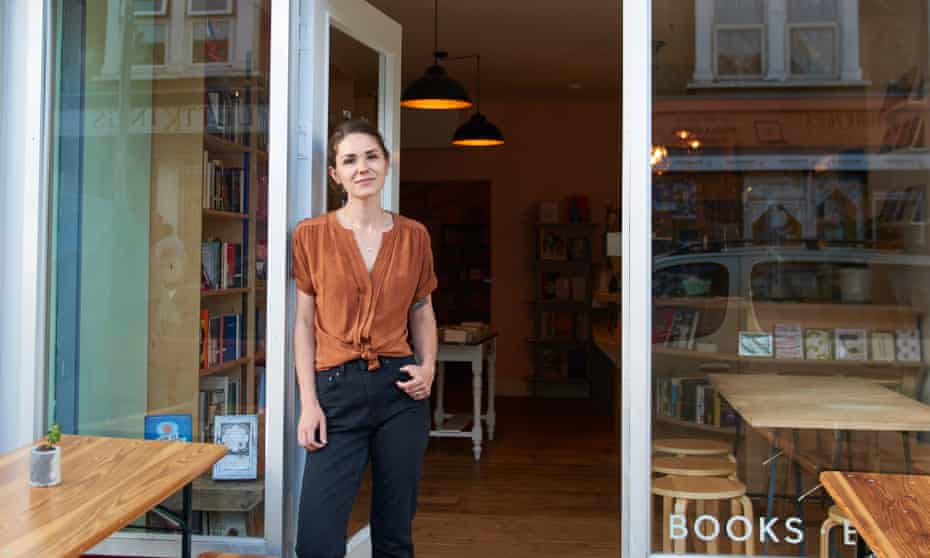 Aimée Madill, owner of Phlox Books in Leyton