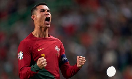 Cristiano Ronaldo em campo