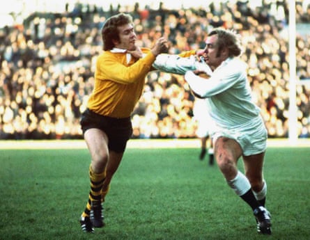 David Duckham (à droite) lors de la victoire de l'Angleterre contre les Wallabies en 1976