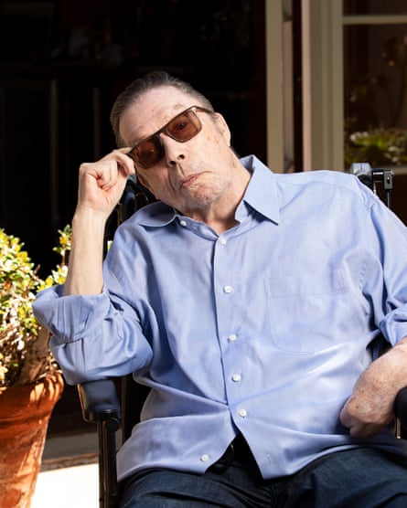 Tim Curry photographed in Los Angeles, September 2025