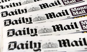 Copies of the Daily Mail