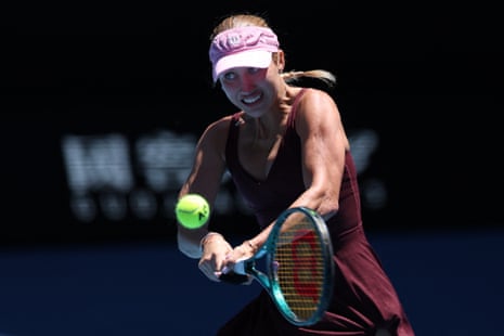 Anastasia Potapova is putting up a big fight against the women’s No 1.