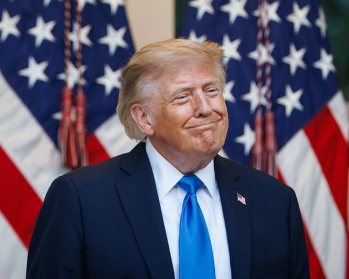 Trump’s approval rating is plummeting – as his fortune grows and grows