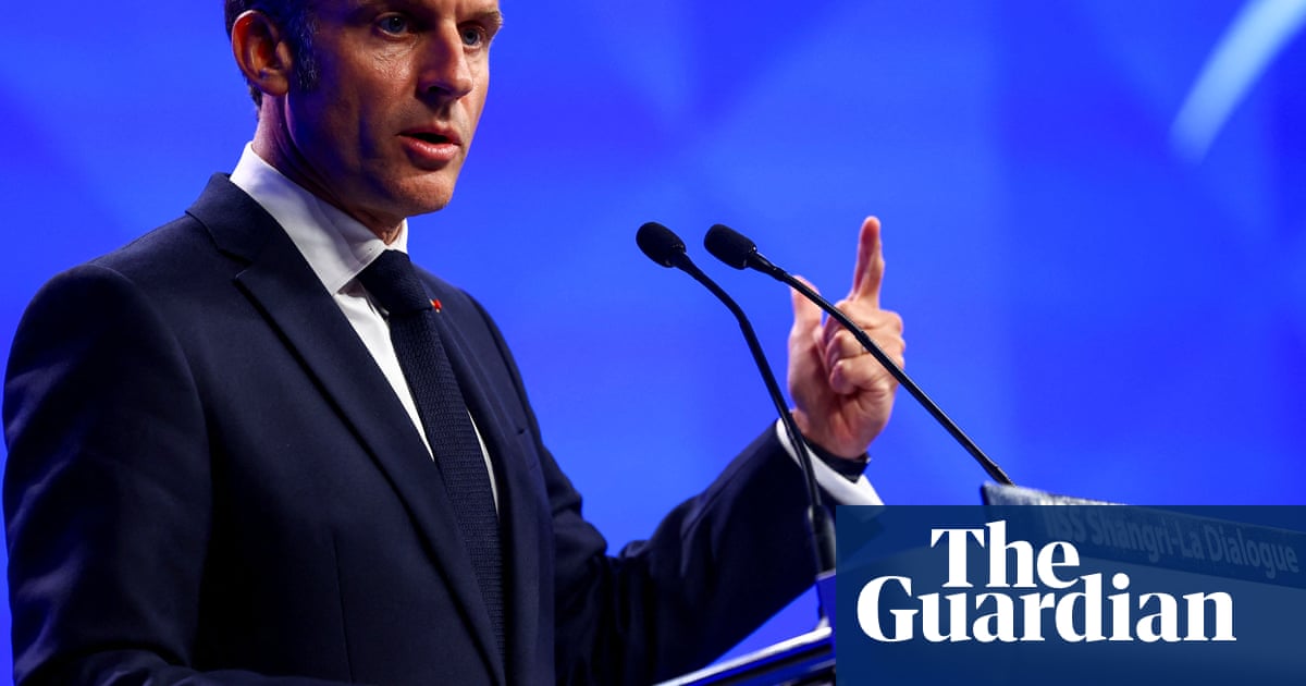 Europe and Asia should form positive new alliance', says Macron in Singapore