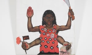 ‘It was spat on’ … Housewives with Steak-Knives, by Sutapa Biswas, from the British Museum show.