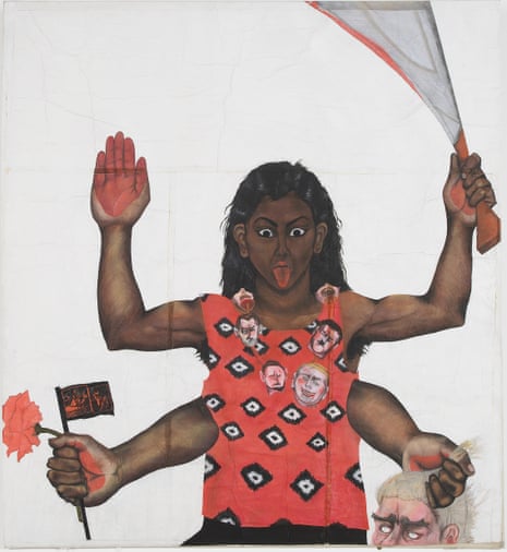 ‘It was spat on’ … Housewives with Steak-Knives, by Sutapa Biswas, from the British Museum show.