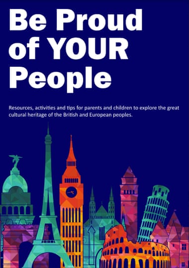 The cover of the Patriotic Alternative ‘study guide’