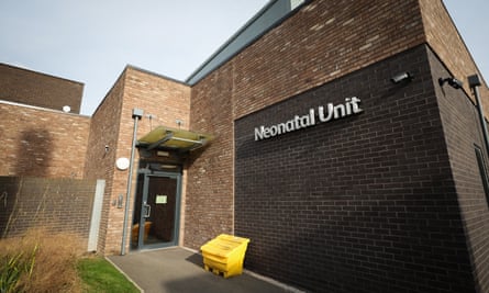 An external view of the neonatal unit at the Countess of Chester hospital.