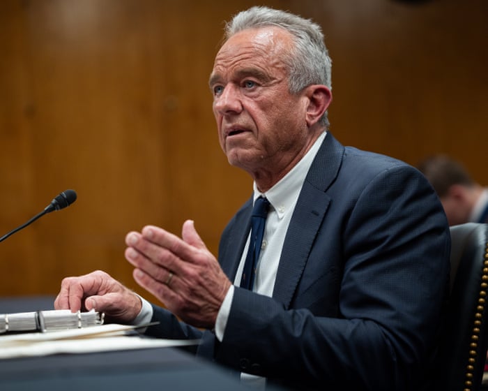 RFK Jr faces intense questions in US Senate on measles and flu deaths