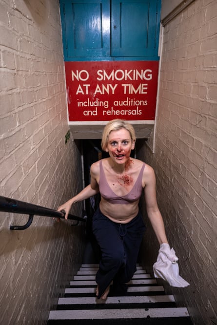 Denise Gough in People, Places and Things at Trafalgar Theatre