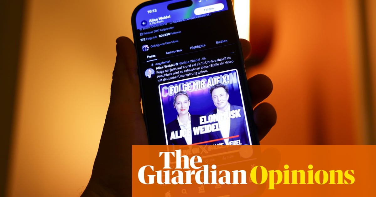The AfD leader’s fawning over Elon Musk should sink her party. Instead, it will boost it | Thomas Verreyer The AfD leader’s fawning over Elon Musk should sink her party. Instead, it will boost it | Thomas Verreyer