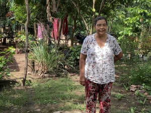 Former guerilla María Sepúlveda was photographed at the Pondores camp inLa Guajira, Colombia, for a report on life since the 2016 peace agreement for women fighters.