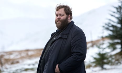 Iceland’s leading grizzly dreamboat; Andri (Ólafur Darri Ólafsson) in Trapped.