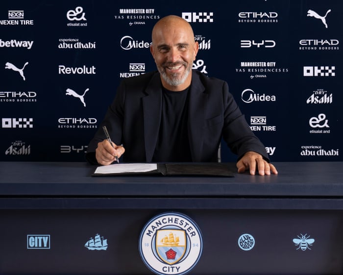 Enzo Maresca confirmed as Manchester City manager on three-year deal
