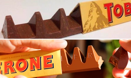 Companies have largely denied the influence of Brexit on the sizes of products, including the redesigned Toblerone bar.