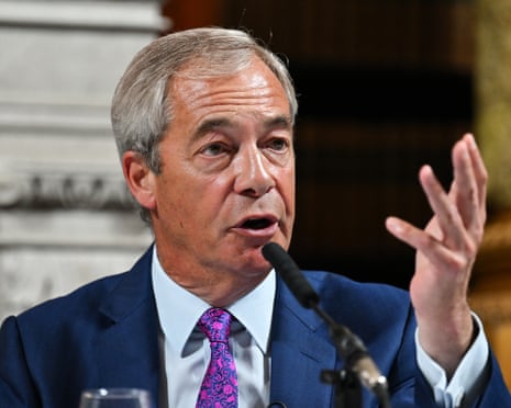 Nigel Farage on UK crime: how do his statements stack up? | Reform UK | The Guardian