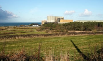 A general view of the Wylfa Newydd site on Anglesey