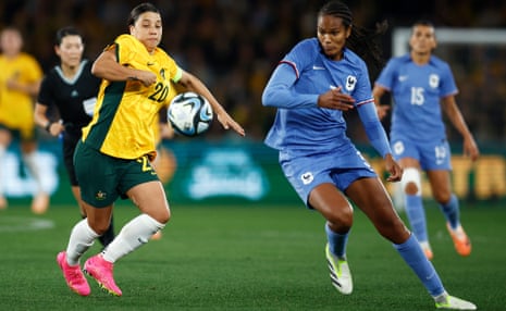 Sam Kerr of the Matildas and Wendie Renard of France, two greats of the modern game, resume battle in Brisbane after meeting only a few weeks ago in Melbourne.