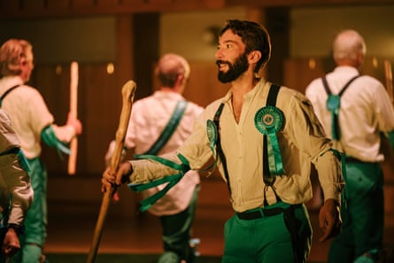 Like a hanky-waving Greek chorus … Sheffield City Morris.
