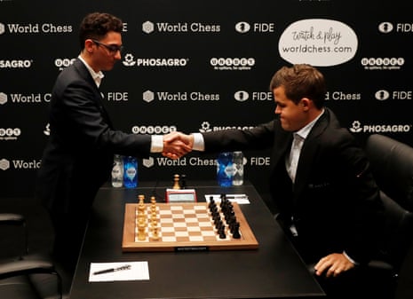 Caruana x Carlsen - Partida 1 do match 