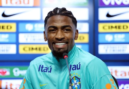 Carlo Ancelotti gave Alexsandro his first call-up to the Brazil squad.