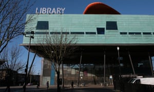 Peckham library, from where it is possible to trace the route of the Grand Surrey canal.