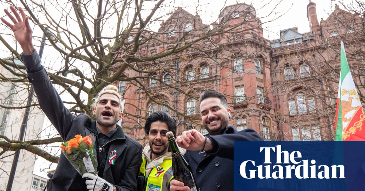 ‘You weren’t free’: Iranians party in London and Manchester after strikes against regime