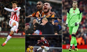 It was a good weekend for all of the above, bar Ronald Koeman, centre.