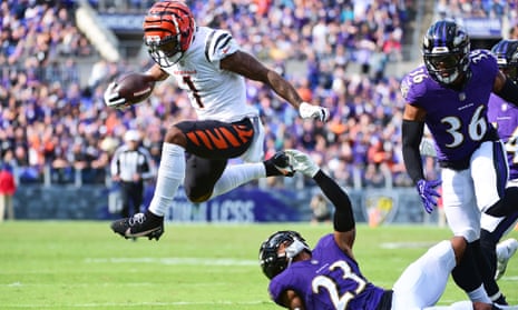 Bengals' Burrow and Chase dominate Ravens as Chiefs slump to