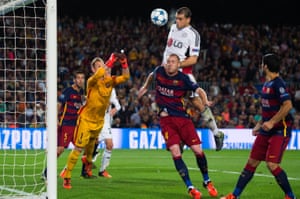 Barcelona 2 1 Bayer Leverkusen Champions League As It Happened Football The Guardian