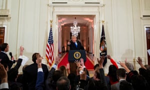 Donald Trump hosts post-election press conference.