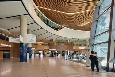 Inside Footscray hospital