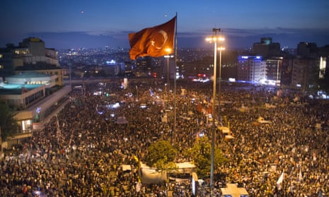 Anti-government in Taksim Square
