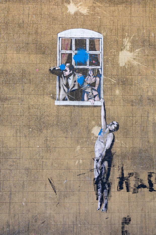 Banksy’s Well-hung Lover
