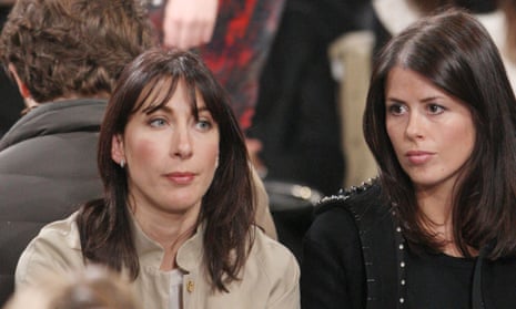 Samantha Cameron pictured in 2011 with Isabel Spearman