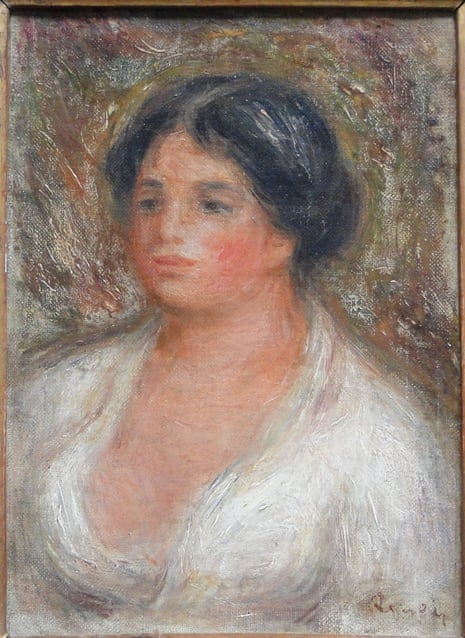 The disputed Portrait de femme (Gabrielle).