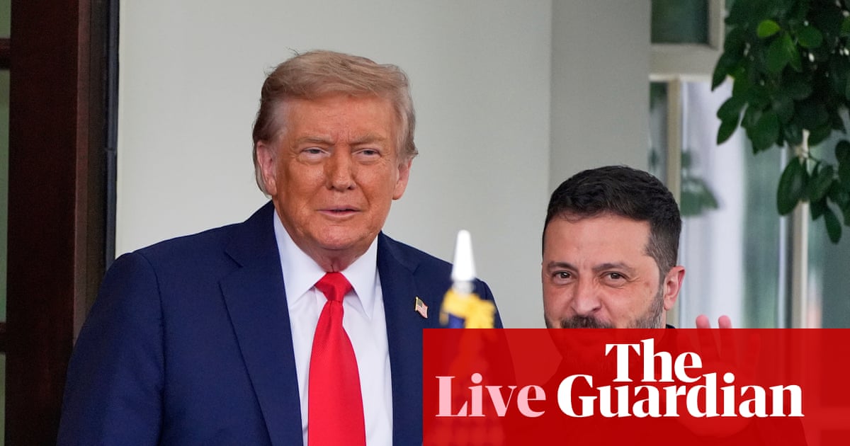 Zelenskyy and Trump to meet later today to discuss Ukraine war – Europe live